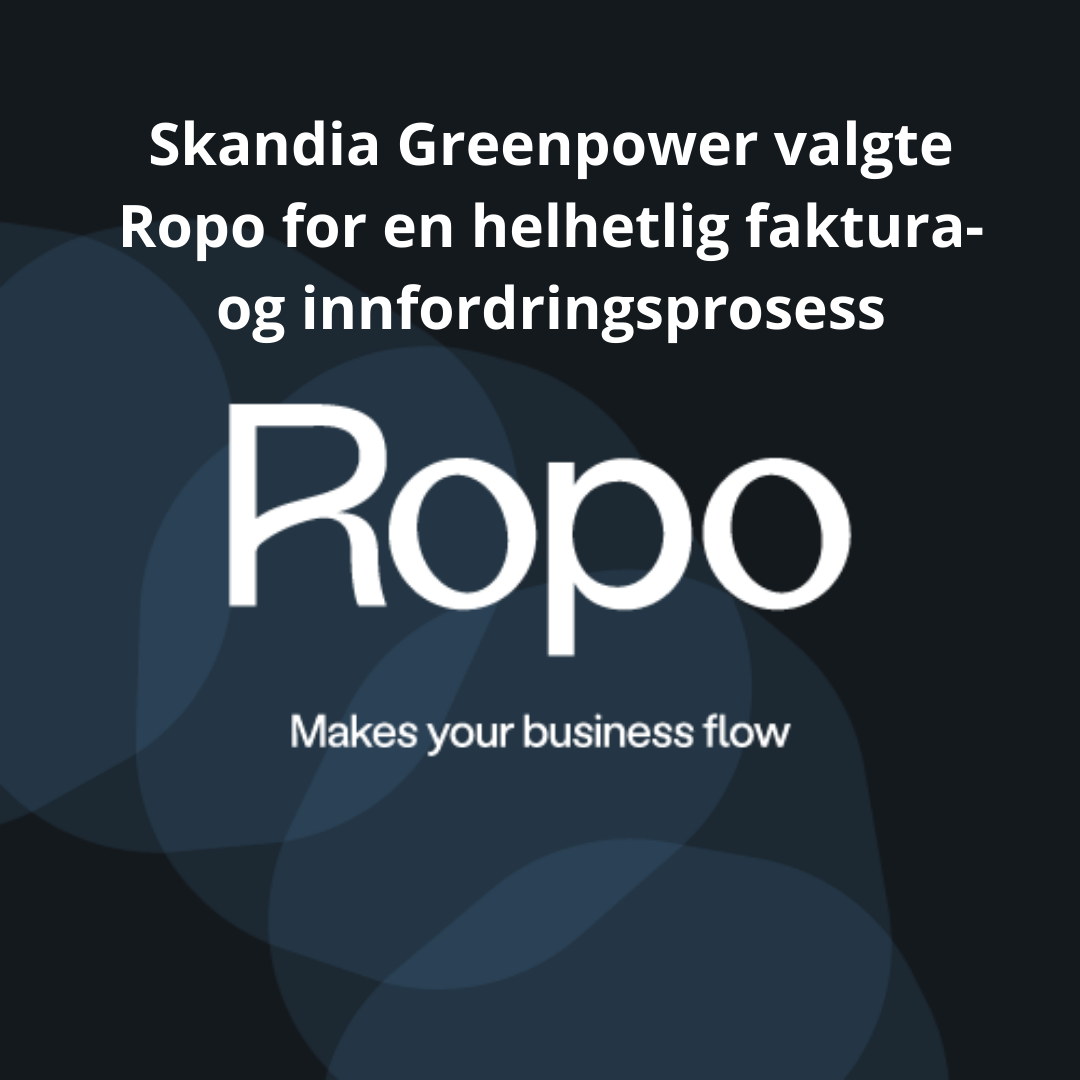 Skandia Greenpower valgte Ropo