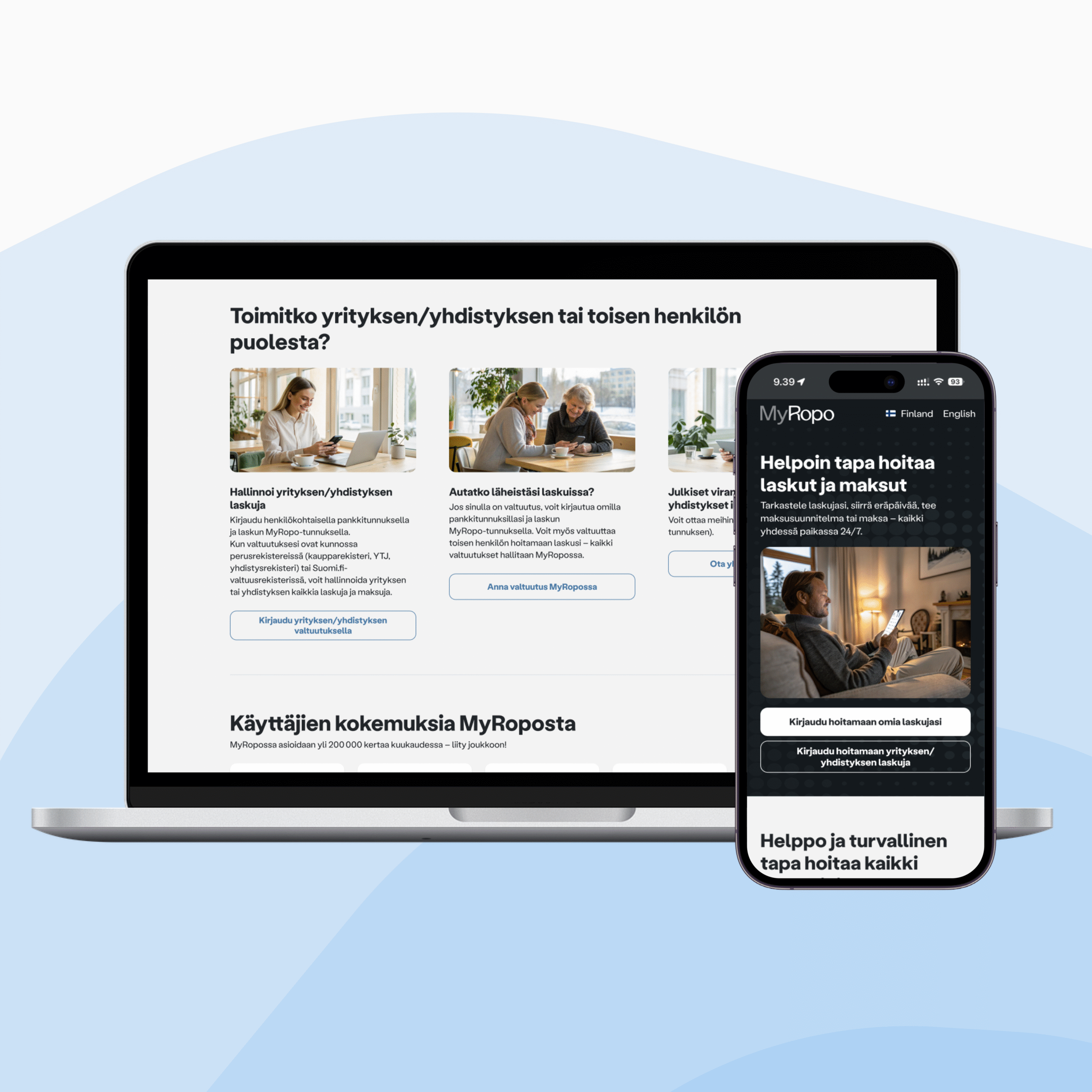Vi oppgraderer selvbetjeningsplattformen vår MyRopo