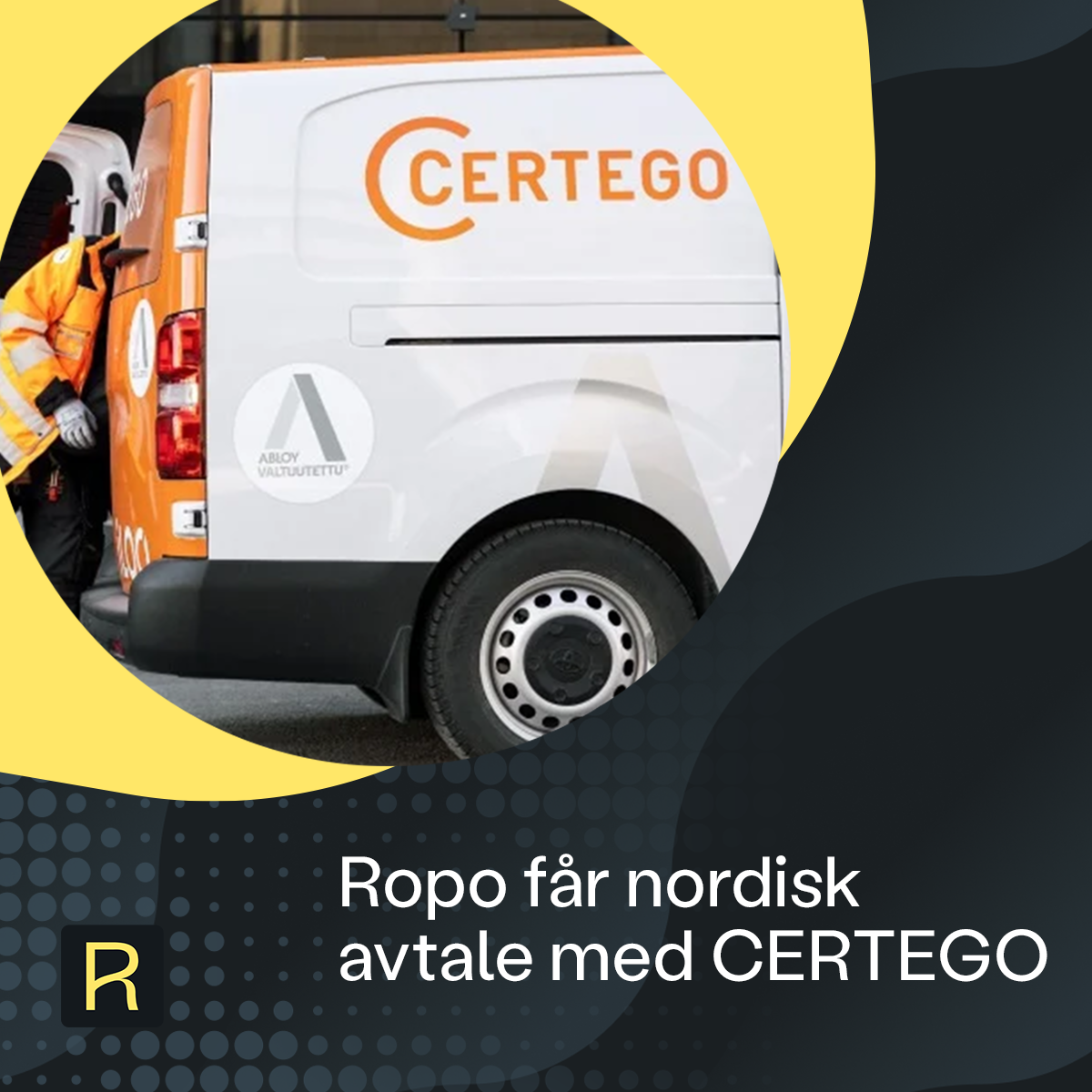 Ropo får nordisk avtale for fakturalivssyklus med CERTEGO