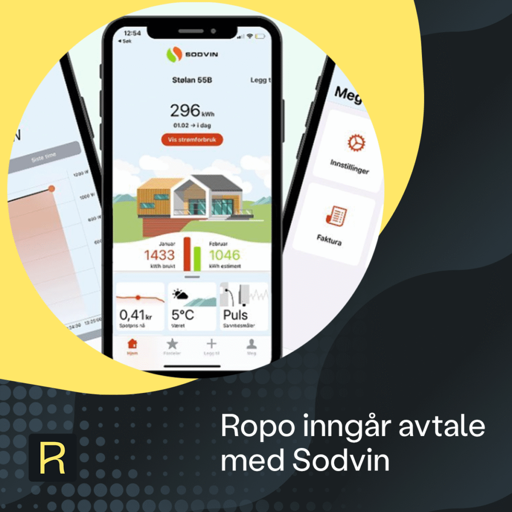Ropo inngår avtale om helintegrerte fakturaløsninger med Sodvin