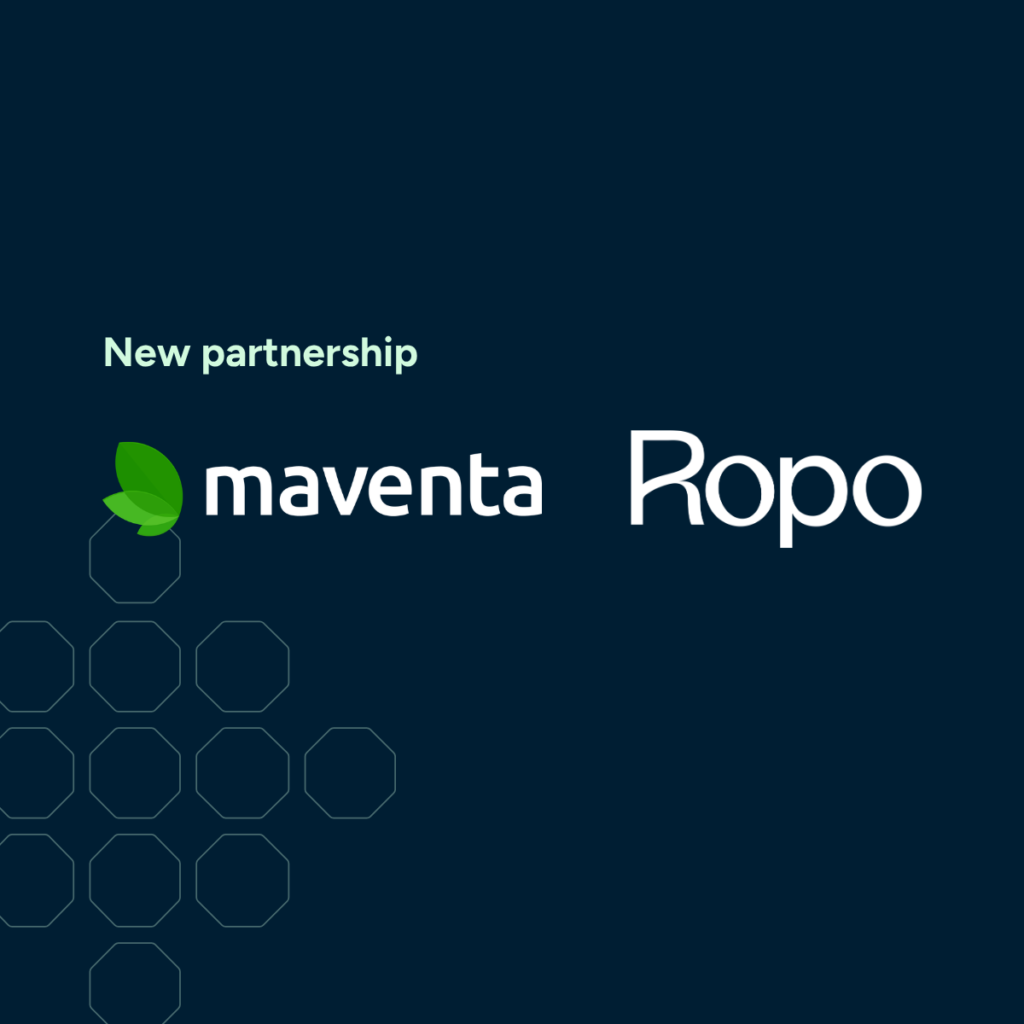 Maventa og Ropo inngår partnerskap for integrerte faktura-til-betalingsløsninger i Norden